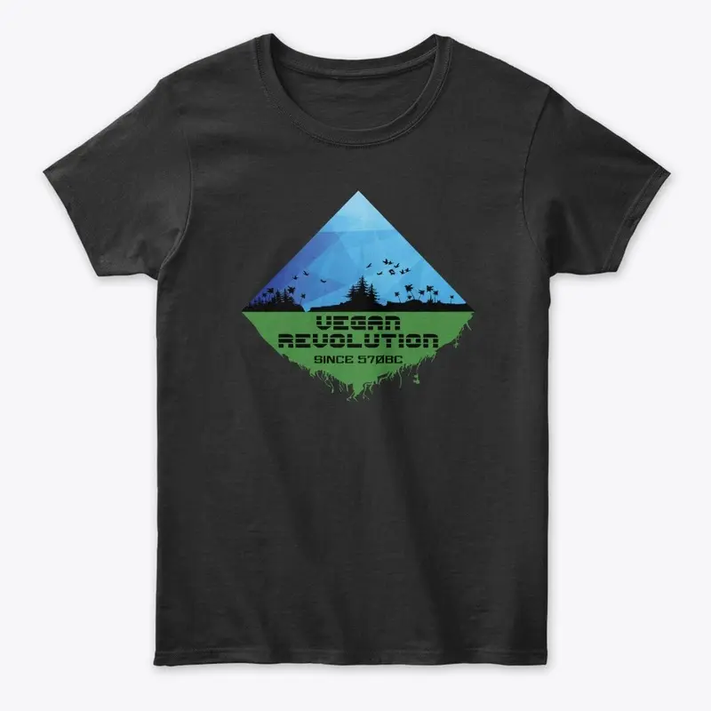 Pythagoras Vegan Revolution T-shirt